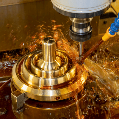 CNC Messing Frästeilen spezialisiert